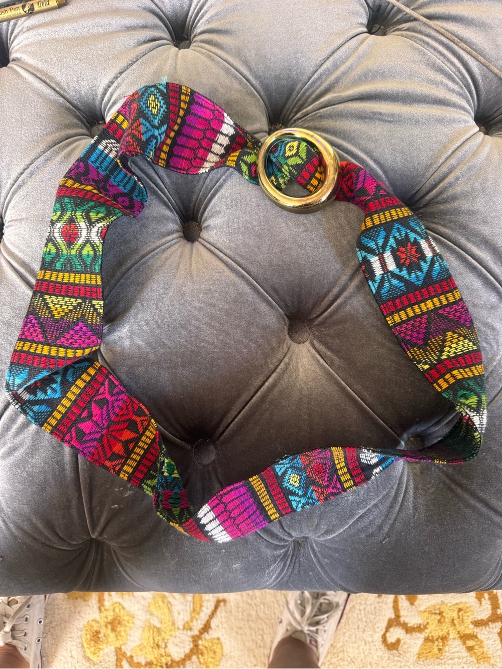 Vintage Ethnic Belt - Picture 2 of 4
